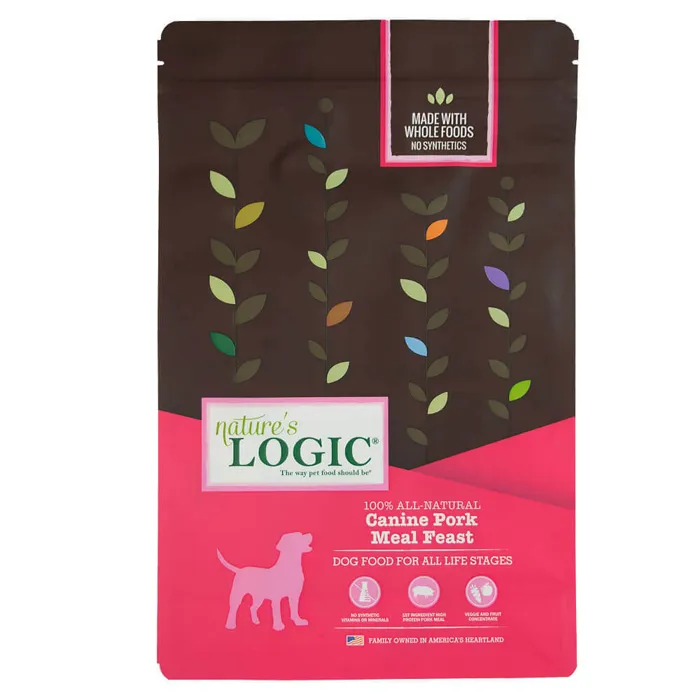 Nature's Logic Dog Dry Pork 25-lbs