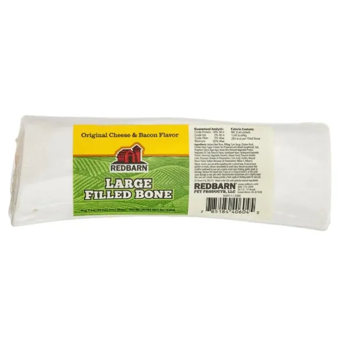 Redbarn Cheese & Bacon Bone - Lrg