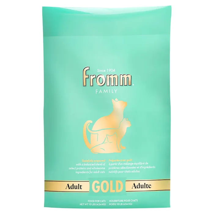 Fromm Family Gold Adult Dry Cat Food 10-lb