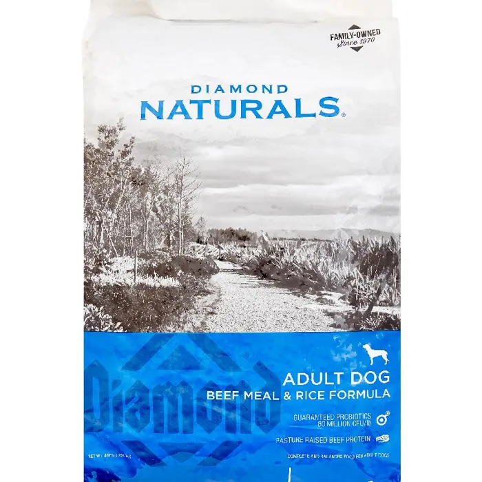 Diamond Naturals Dog Beef & Rice 40lb