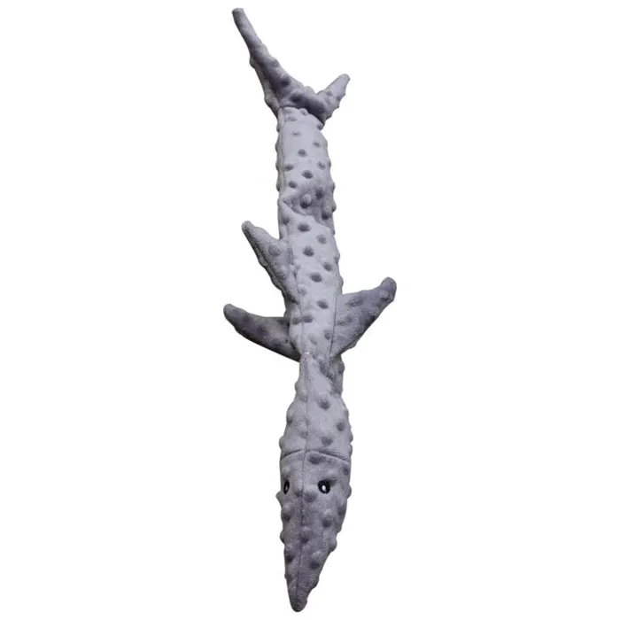 Ethical Pet SPOT Skinneeez Extreme Triple Squeak Shark Dog Toy 25"