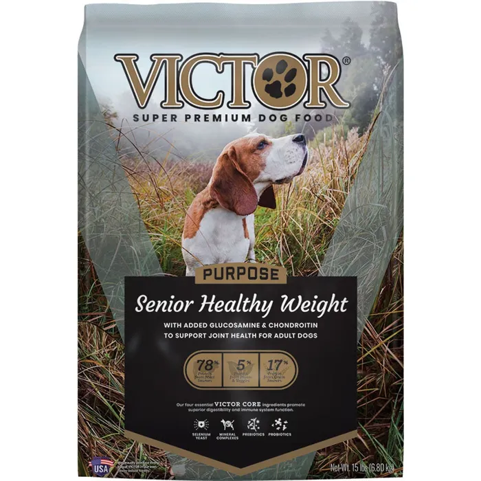 Victor Senior Healthy Weight Dog 15lb