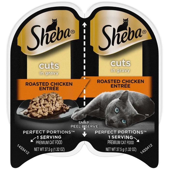 Sheba Pp Chicken Cuts 2.6oz
