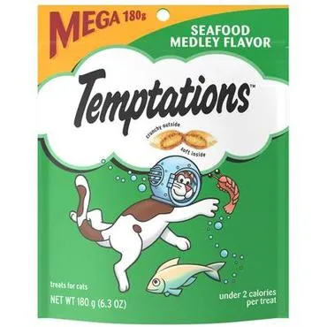 Temptations Treats Seafood Medley - 6.3oz