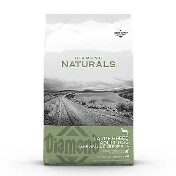 Diamond Naturals Lg Breed Dog Lamb 40-lbs