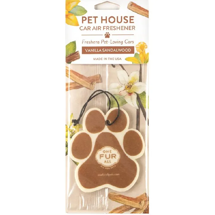 Pet House Car Freshener Vanilla Sandalwood