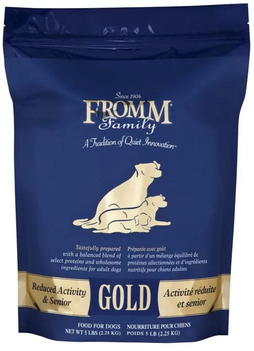 Fromm Gold Reduced Activity & Senior Dog Food 5lb